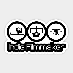 Indie Filmmaker - Slider Gimbal Drone Sticker